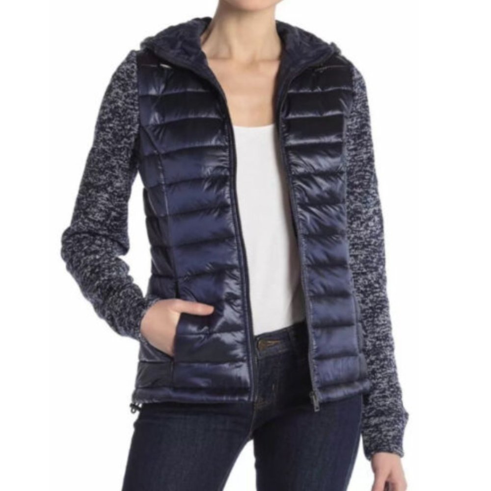 Superdry Storm Hybrid Zip Hooded Jacket